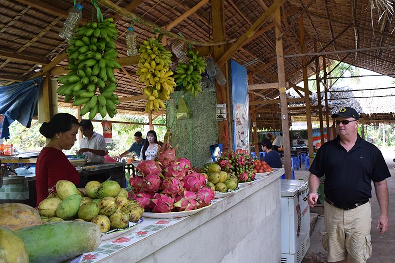 Tropical fruit Mekong Delta Vietnam Custom Holidays